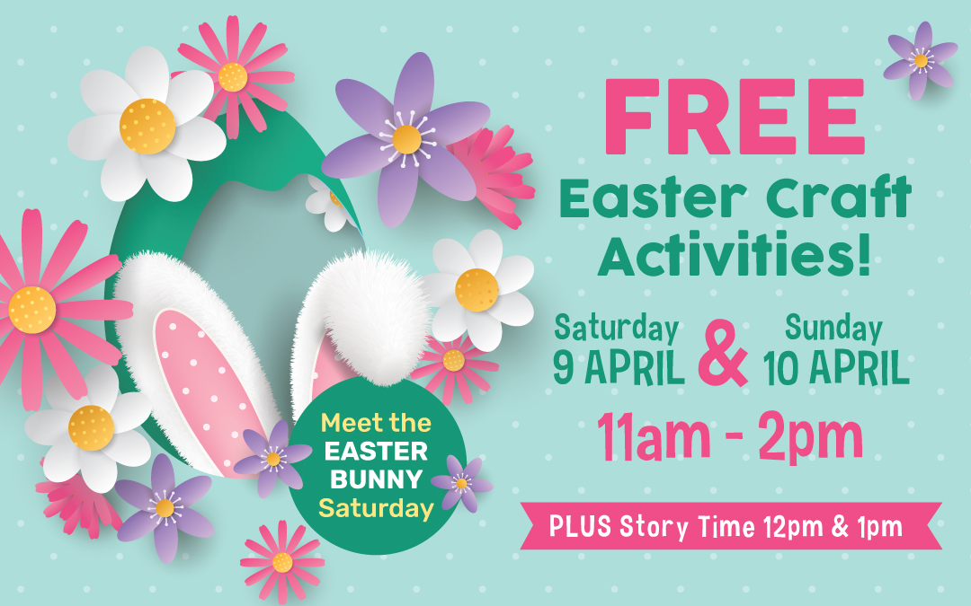 FREE Easter Craft Activities and Easter Bunny Visit